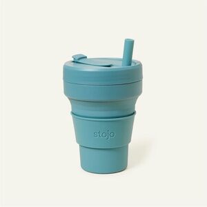 10/$25🦋 Stojo 16 oz. Collapsible Cup in Lagoon